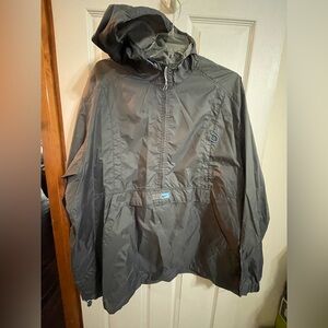 Nike Gray Hooded Windbreaker Jacket